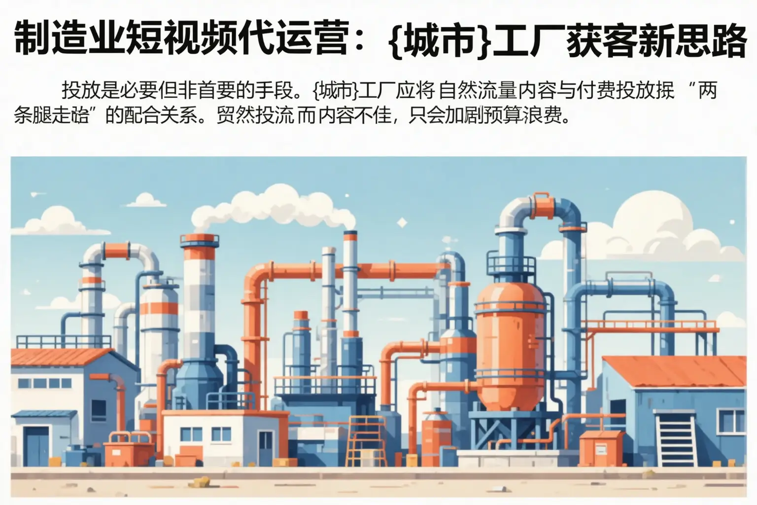 制造业短视频代运营：罗平工厂获客新思路